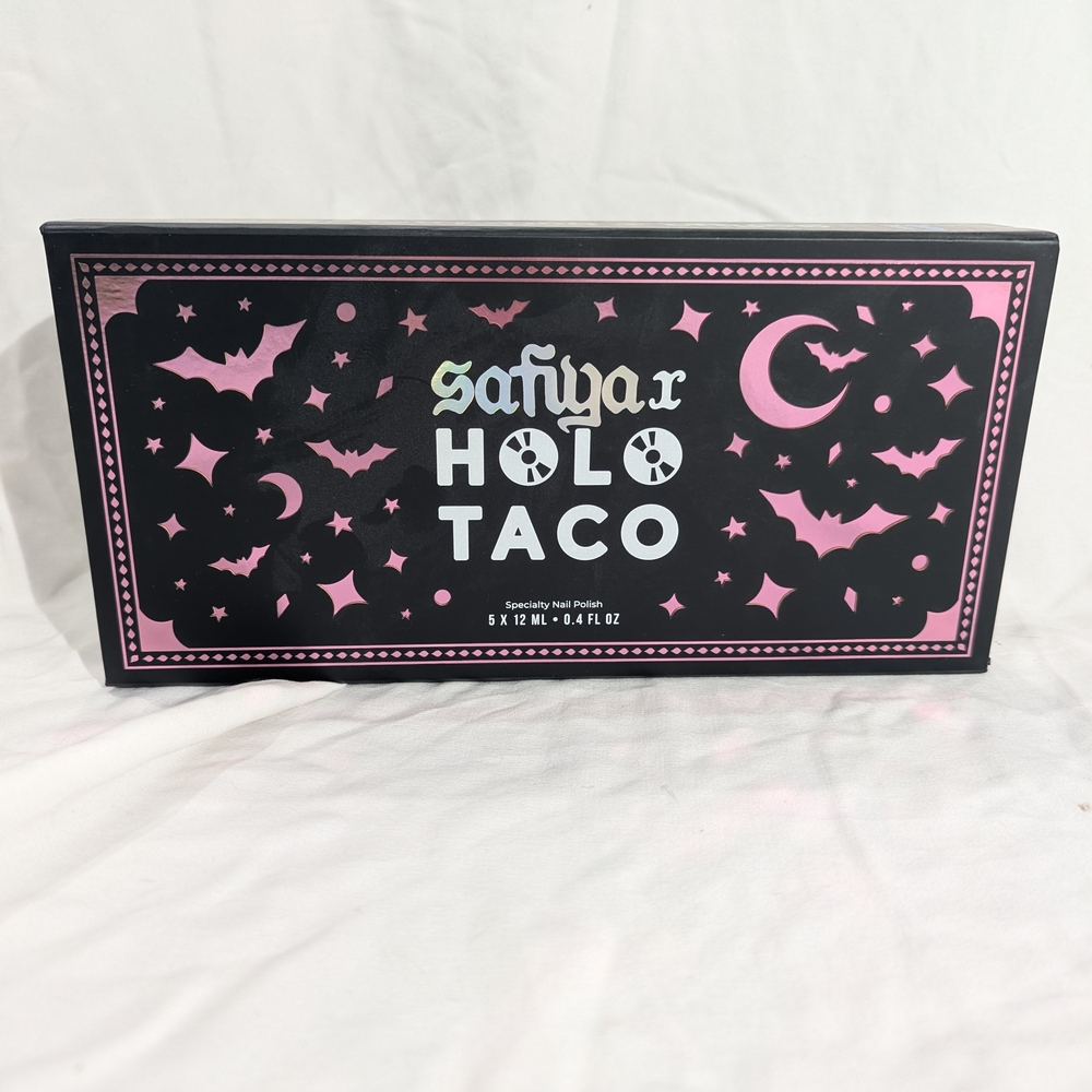 Holo Taco x Safiya Empty Collectors Box